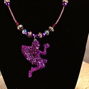 Purple Fairy Necklace